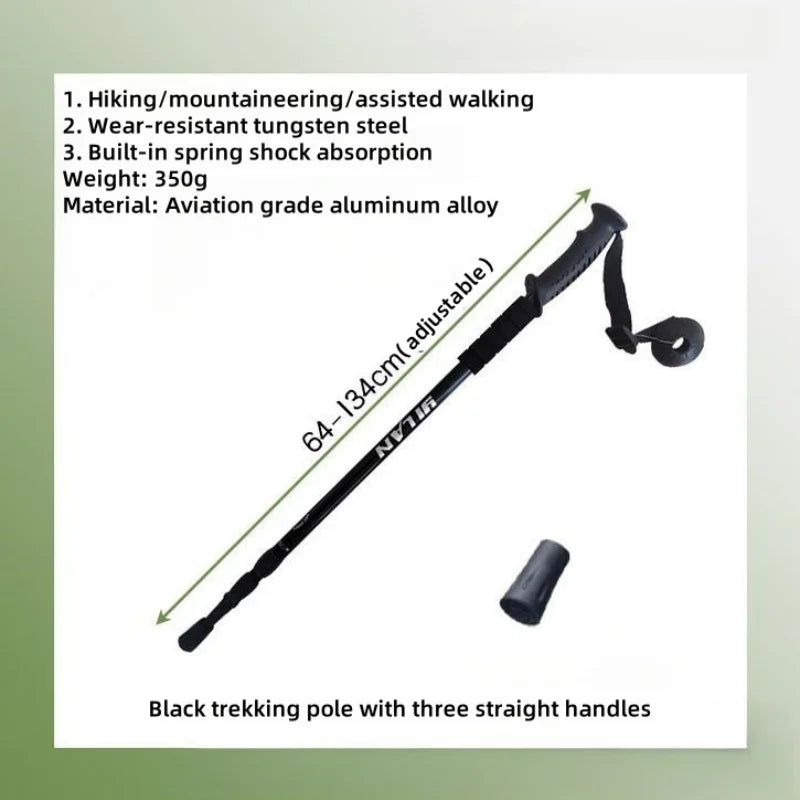 Collapsible Anti-Shock Hiking Trekking Poles
