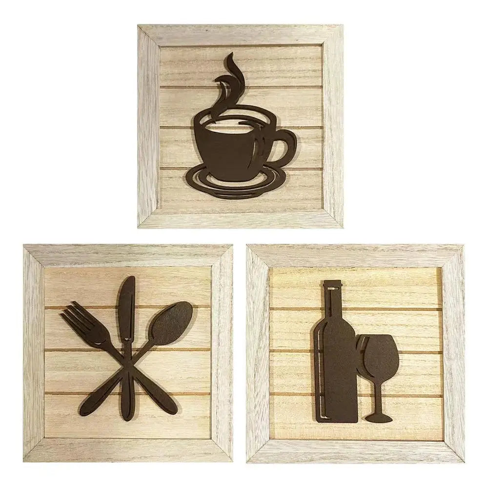 3-Piece Modern Framed Wall Art Set