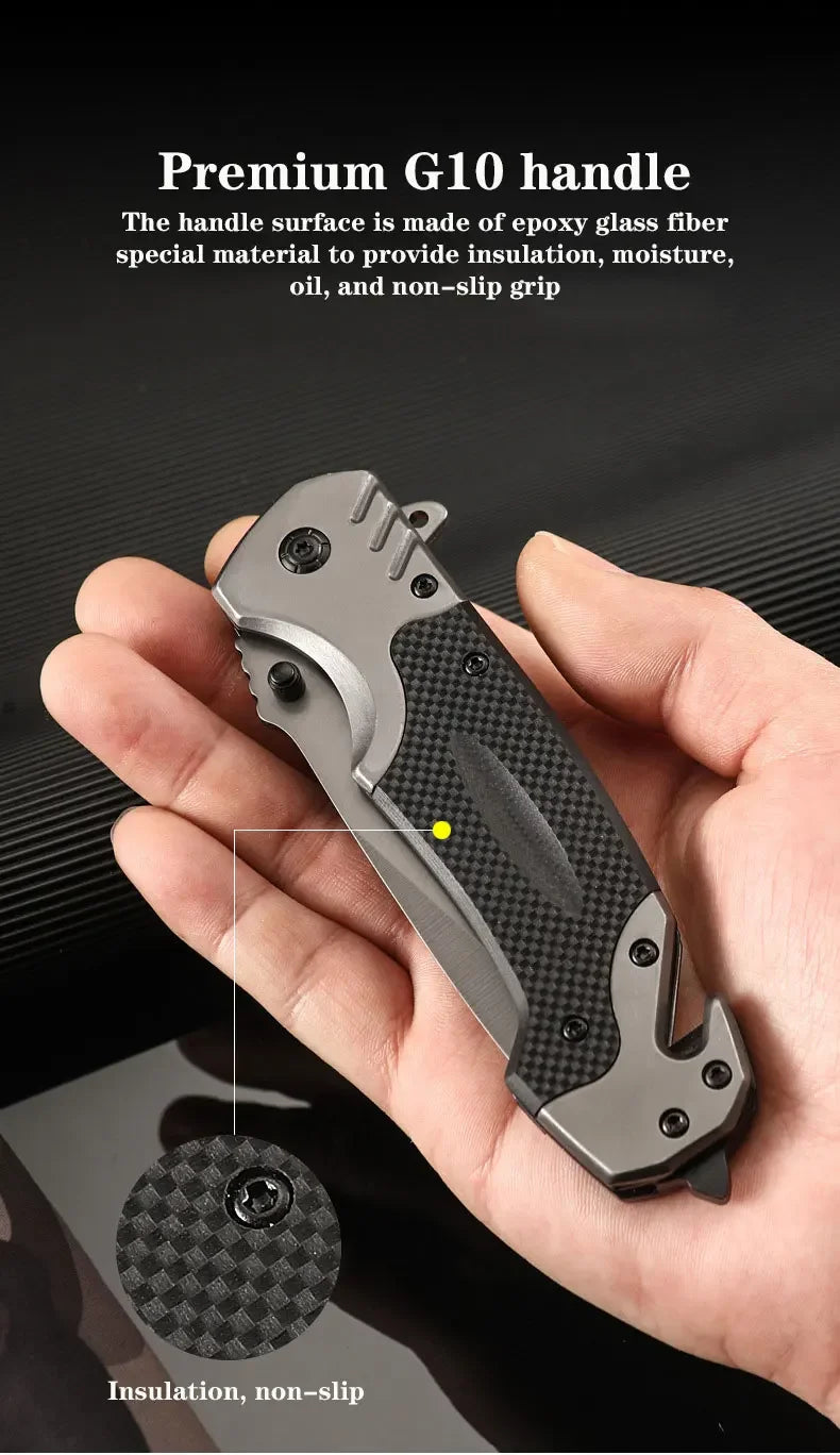 Tactical Folding Pocket Knife for Camping