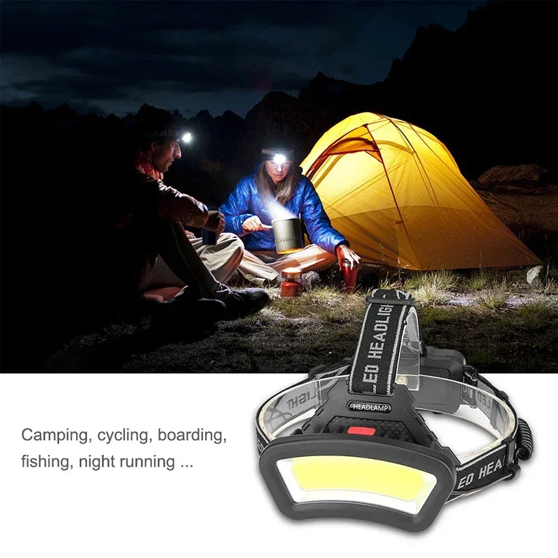 Motion Sensor LED Headlamp – COB Light