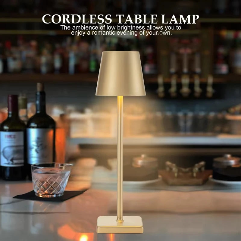 Wireless Rechargeable LED Bedside Desk Lamp