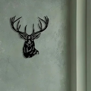 Elegant Deer Metal Wall Art
