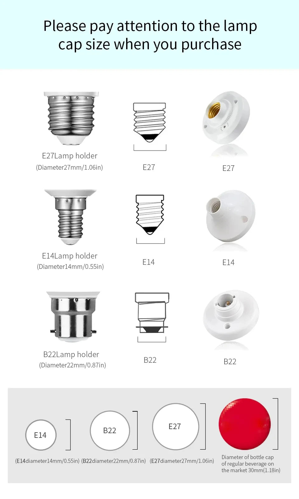 LED Bulb Set – Multiple Wattages