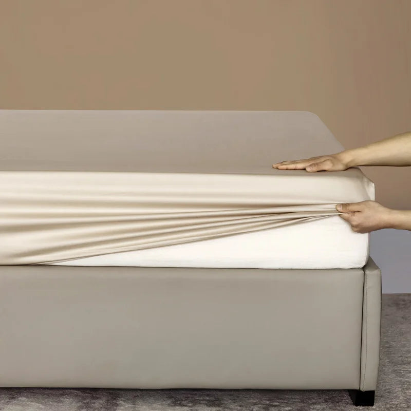 Organic Bamboo Silky Fitted Bed Sheet