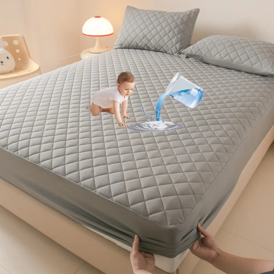 Waterproof Thick Mattress Cover – All Sizes