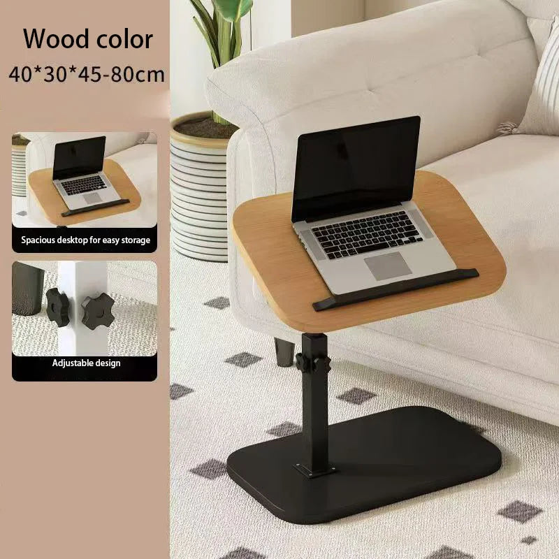 Foldable Mobile Lift Bedside Table