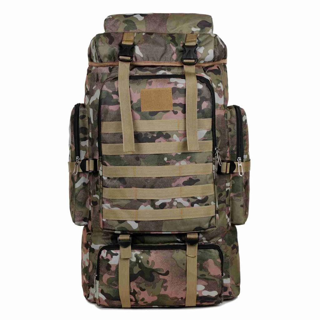 Large Capacity Camo Hiking Backpack