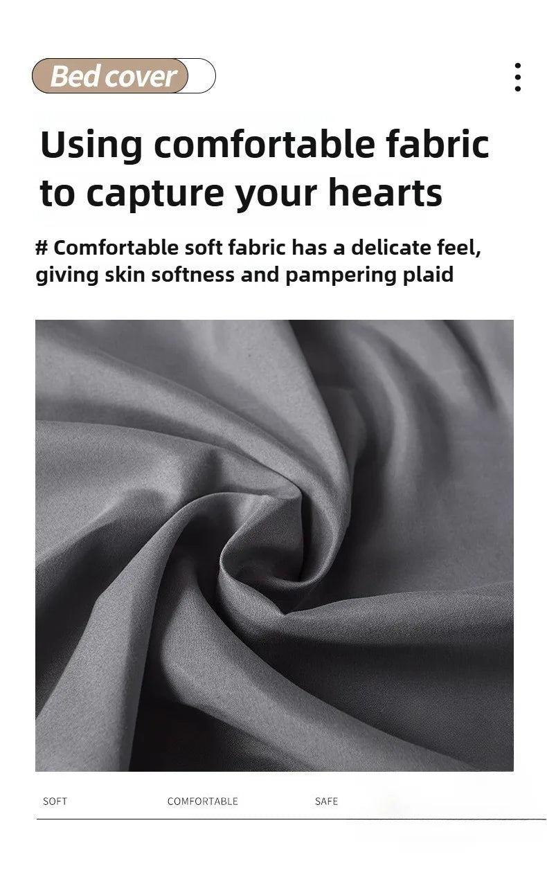 Elastic Fitted Bed Sheet – Solid Colour