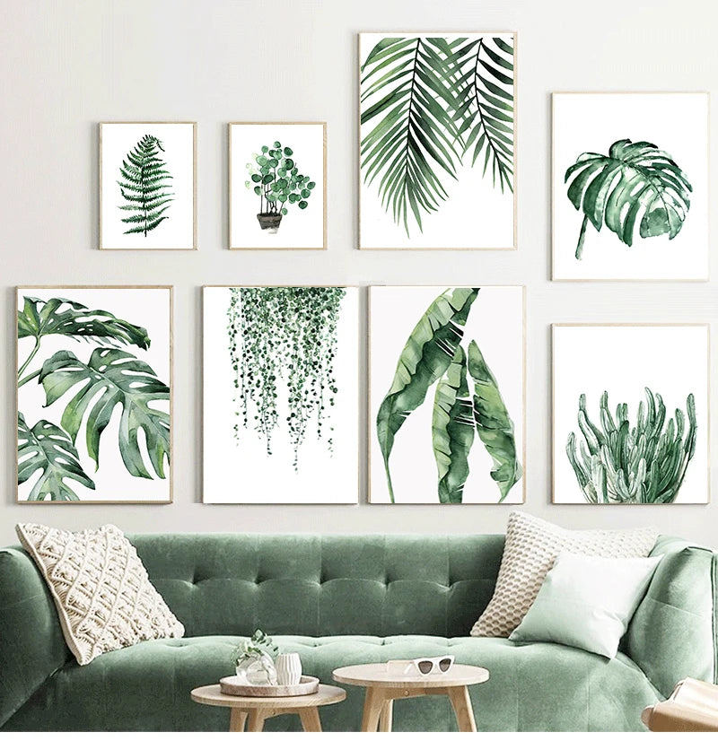 Scandinavian Style Living Room Wall Art