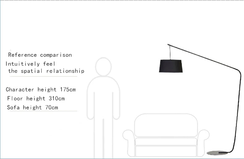 Nordic Fishing Floor Lamp – Italian Design