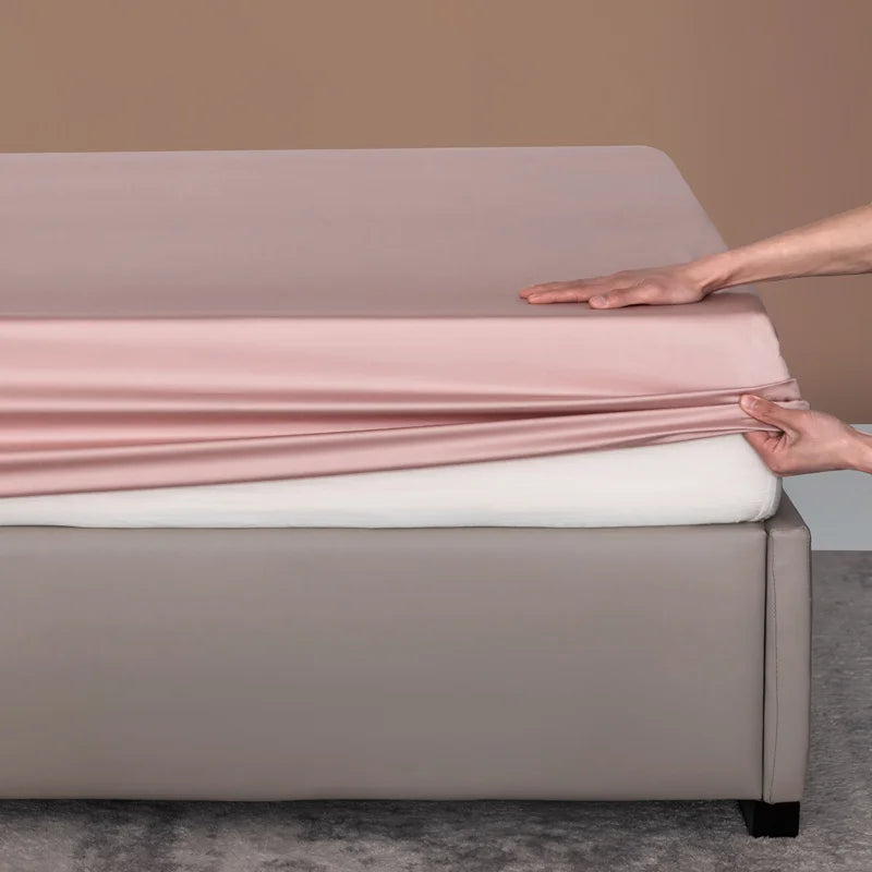 Organic Bamboo Silky Fitted Bed Sheet