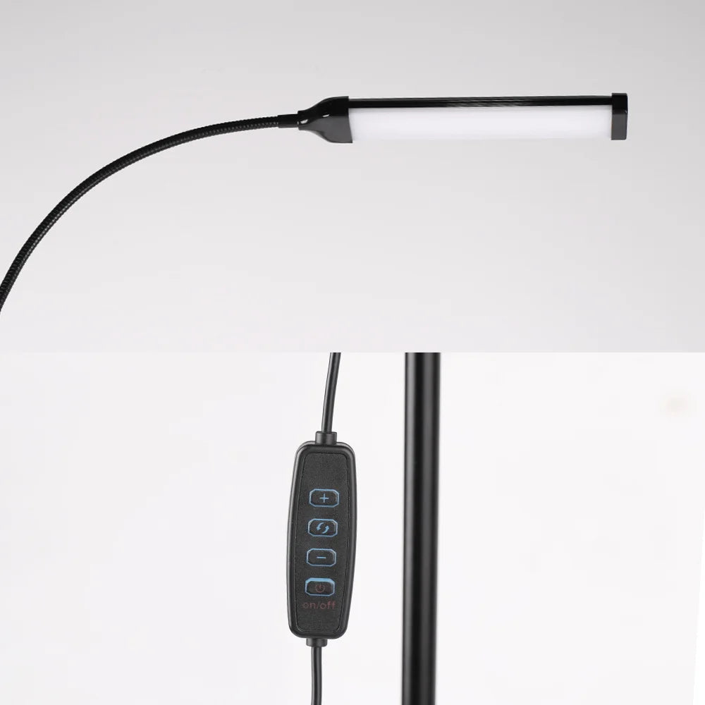 Dimmable LED Floor Lamp for Bedroom & Study