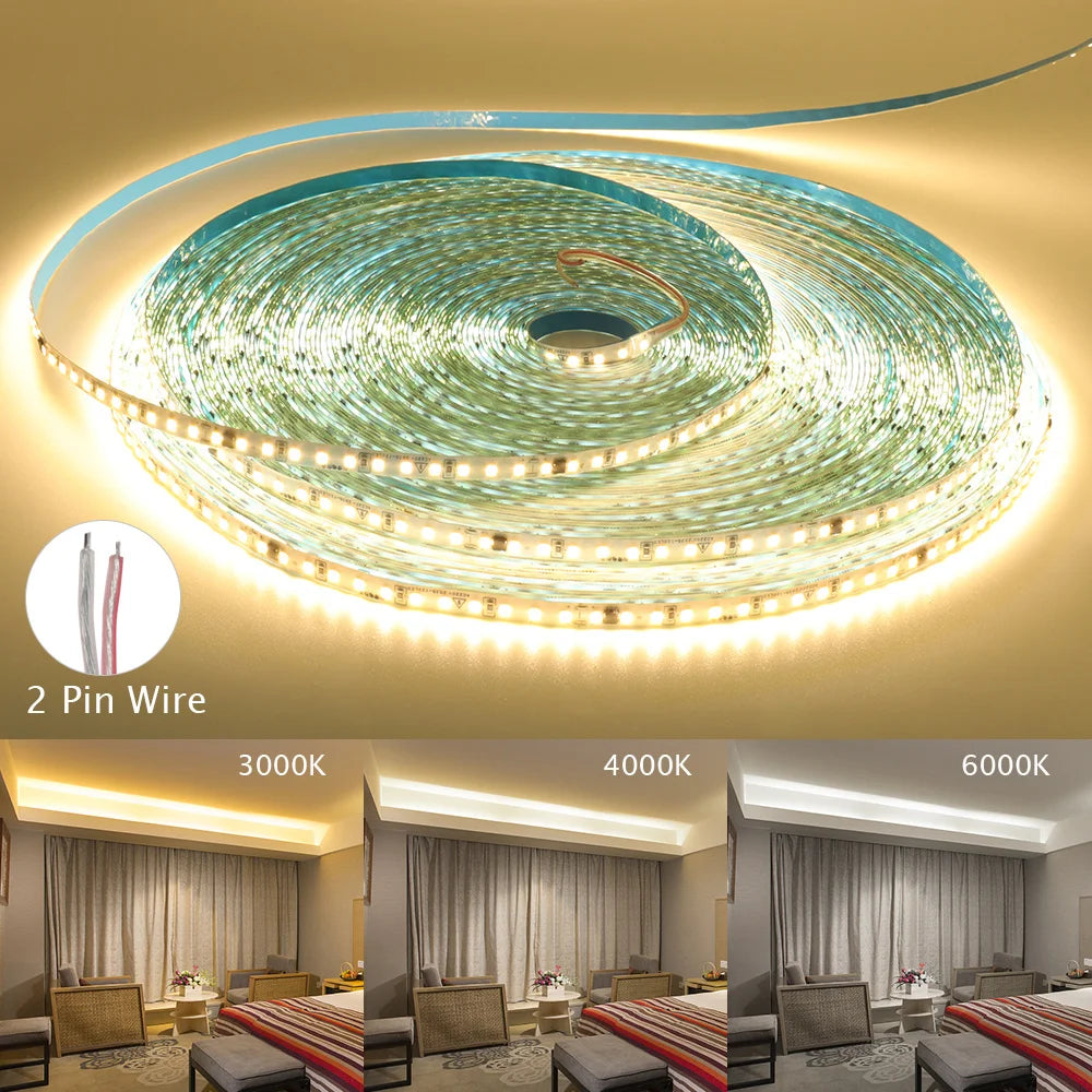 220V Flexible Adhesive LED Strip Light
