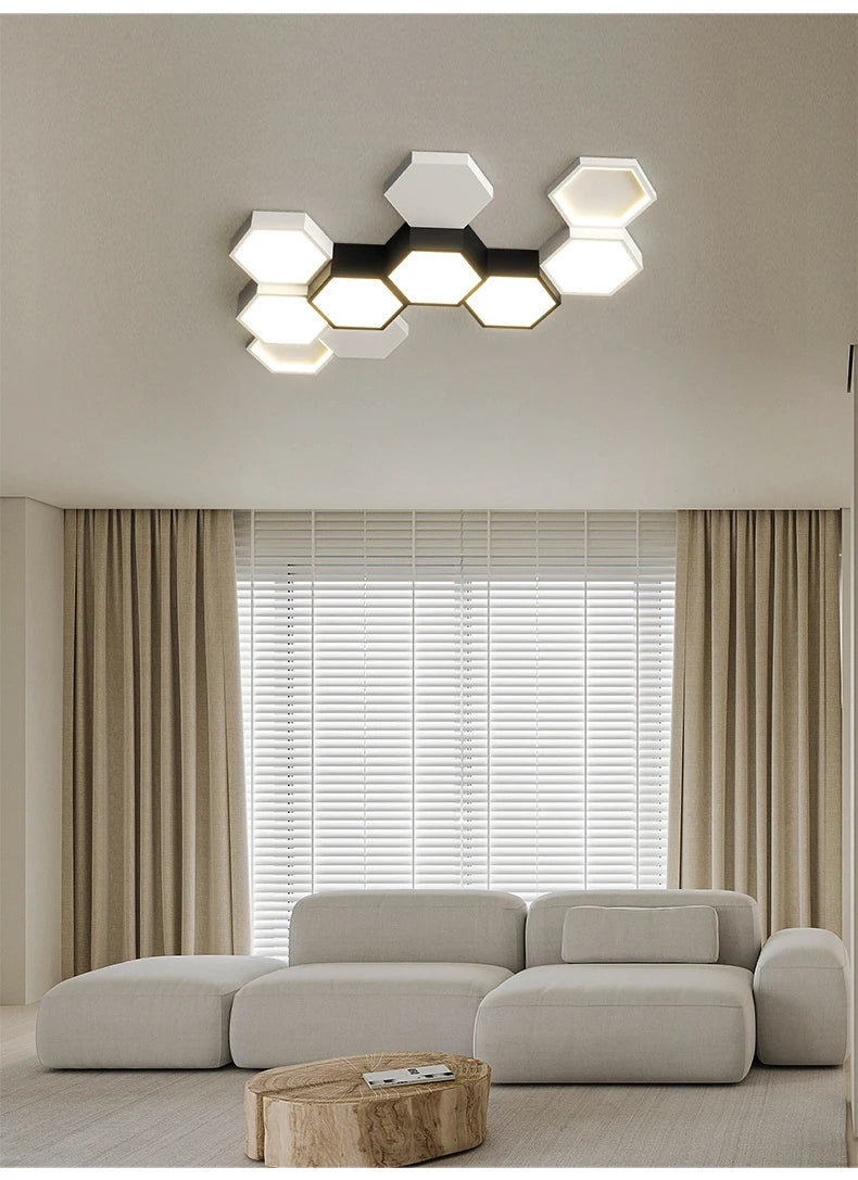 Luxurious LED Chandelier – Living Room Ceiling Light