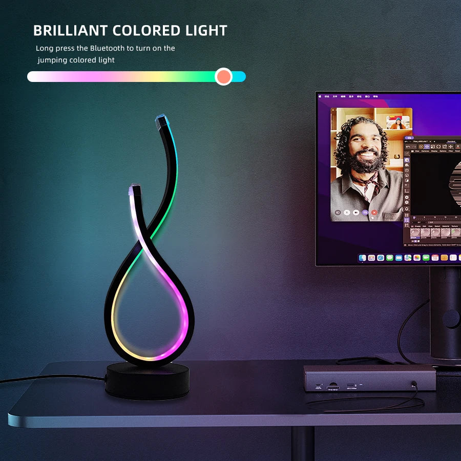 Modern USB LED Desk Lamp