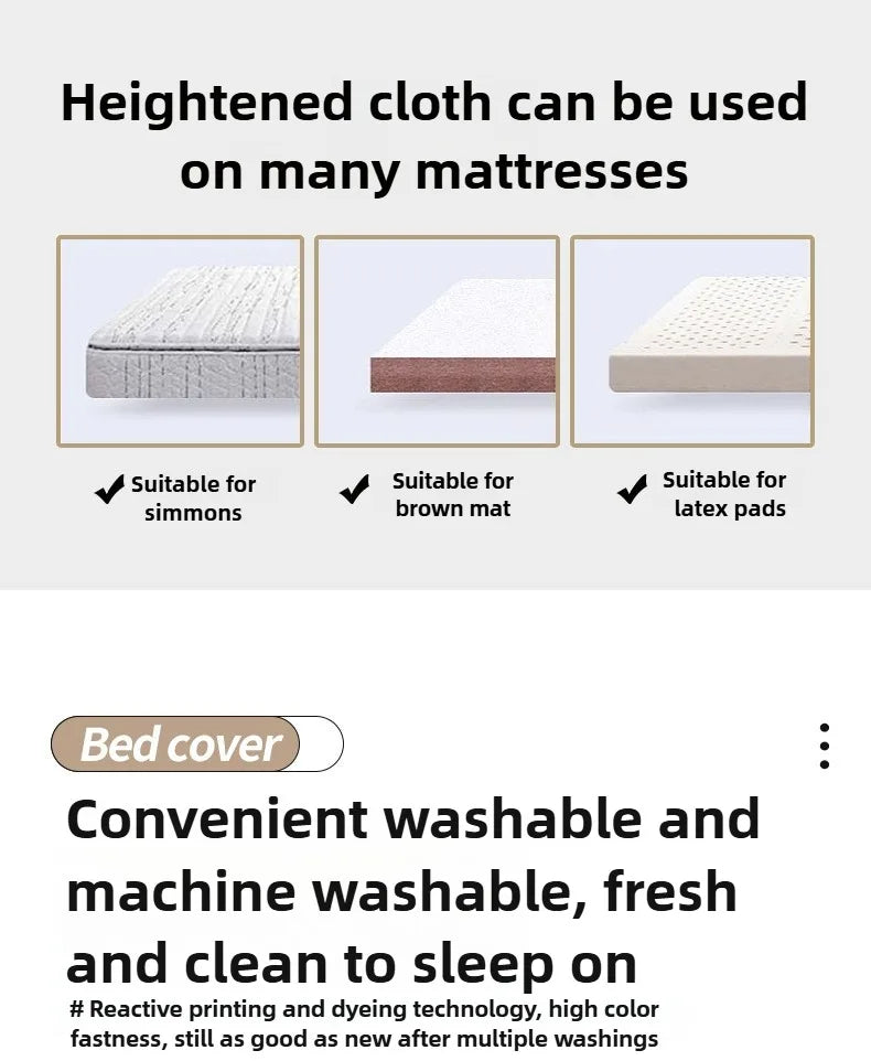 Elastic Fitted Bed Sheet – Solid Colour
