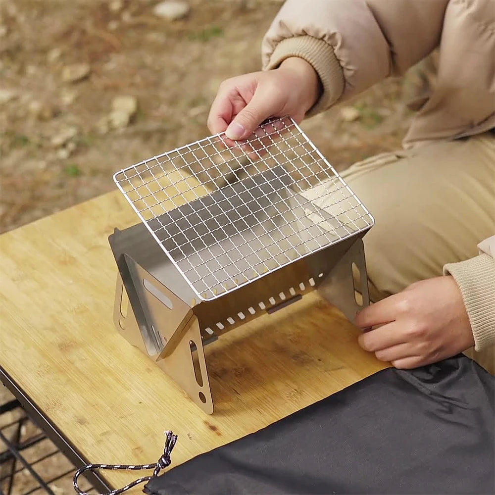 Portable Wood Burning Camping Stove