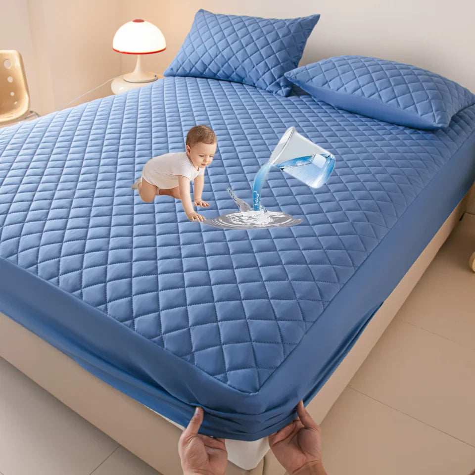 Waterproof Thick Mattress Cover – All Sizes