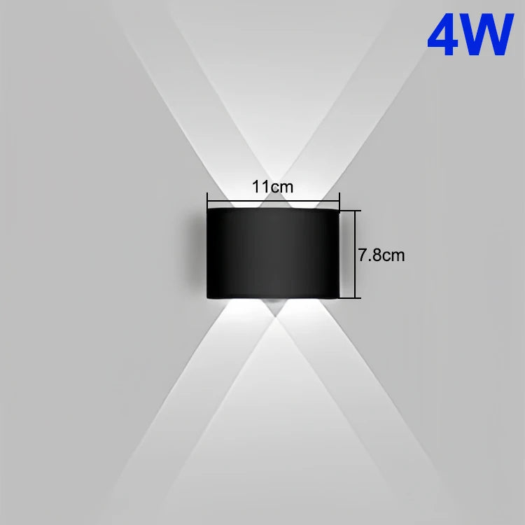 Up & Down LED Wall Light – Indoor & Outdoor Waterproof