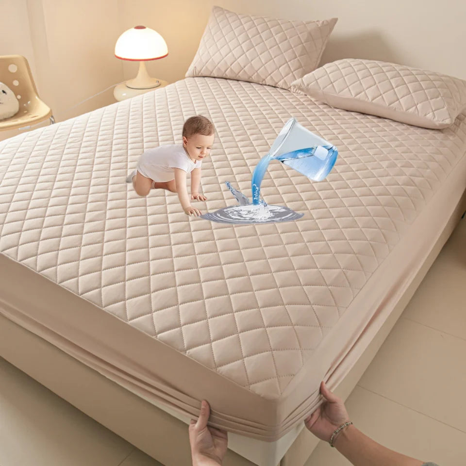 Waterproof Thick Mattress Cover – All Sizes