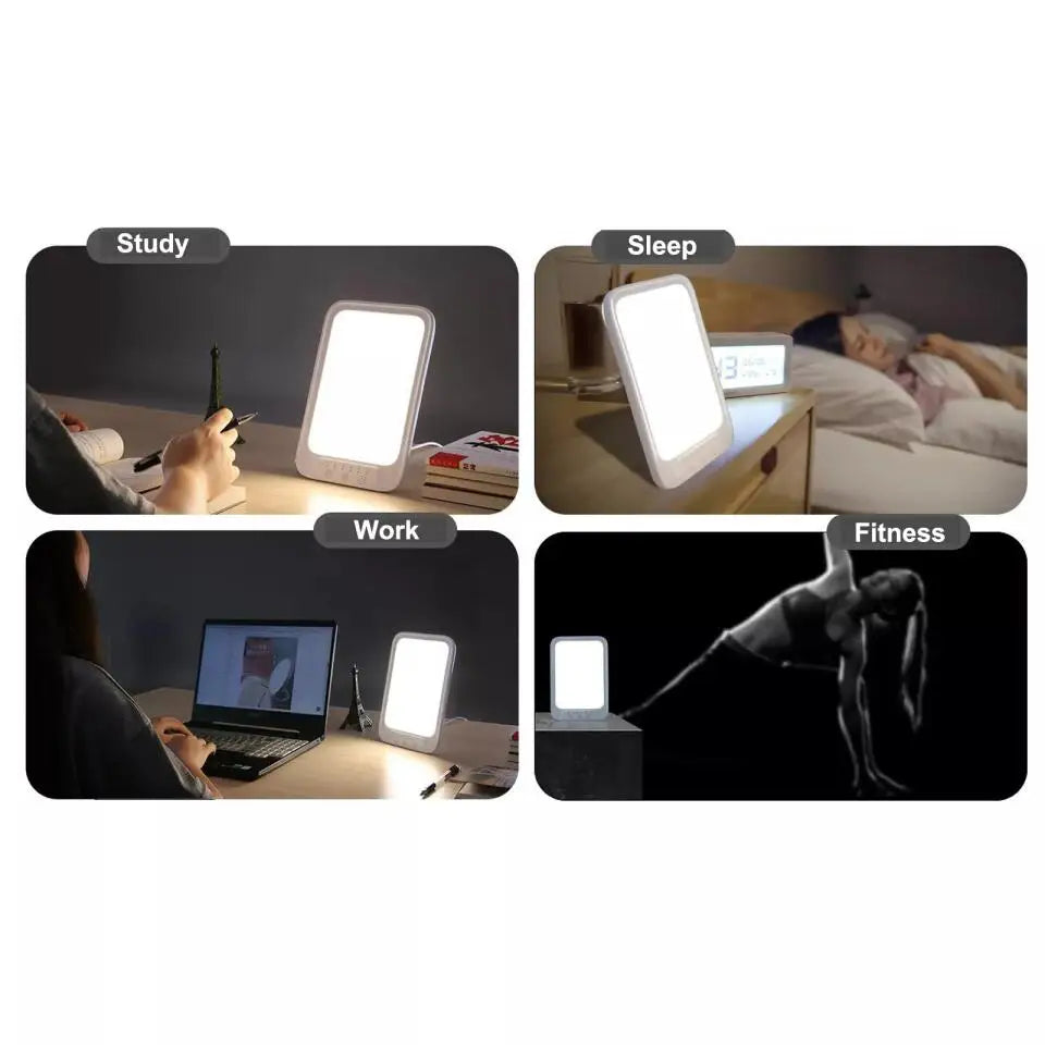LED Light Therapy Lamp 20000 Lux – 3 Colours & 5 Brightness Levels