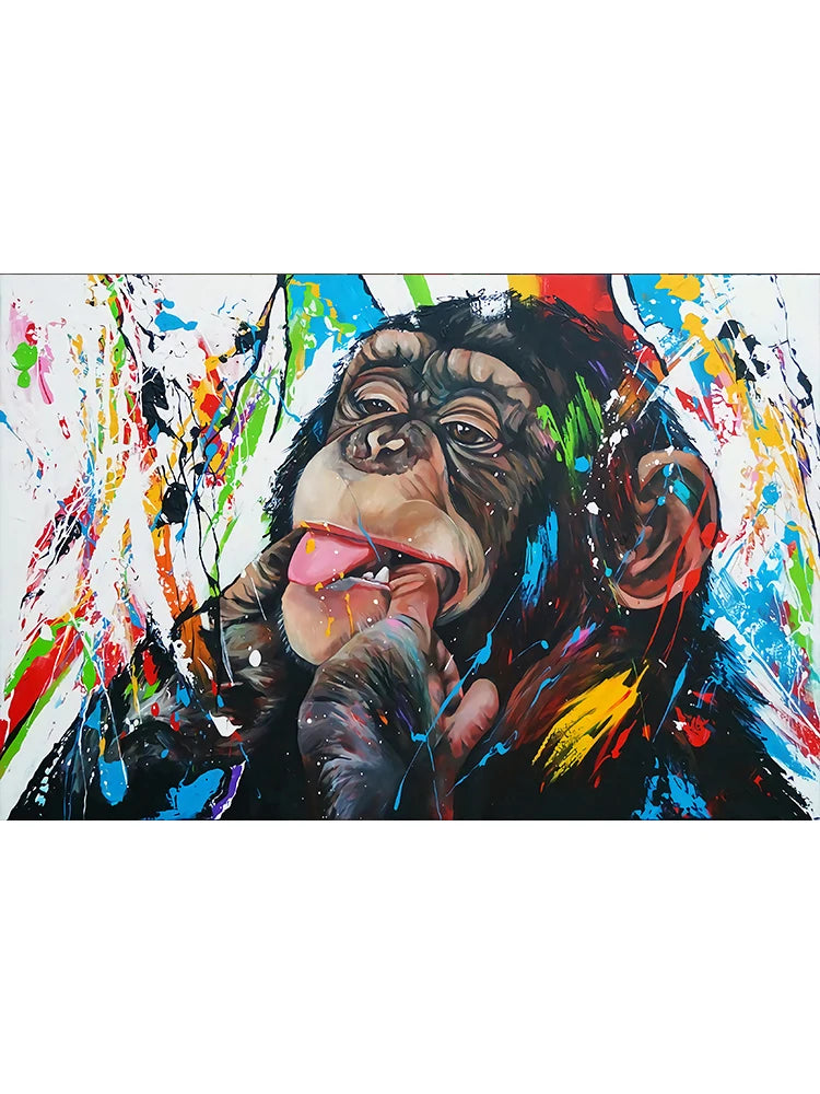 Banksy Graffiti Street Art Canvas Print