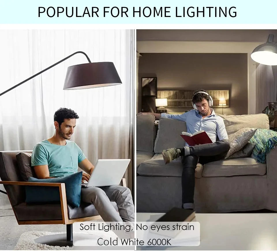 LED Light Bulbs Set (5-Pack)