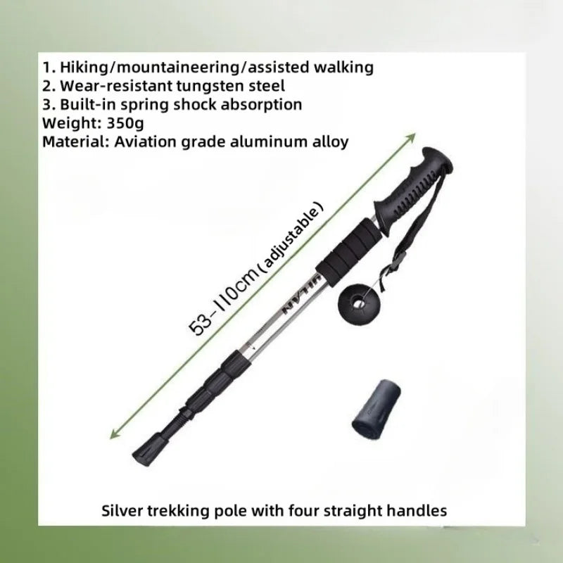 Collapsible Anti-Shock Hiking Trekking Poles