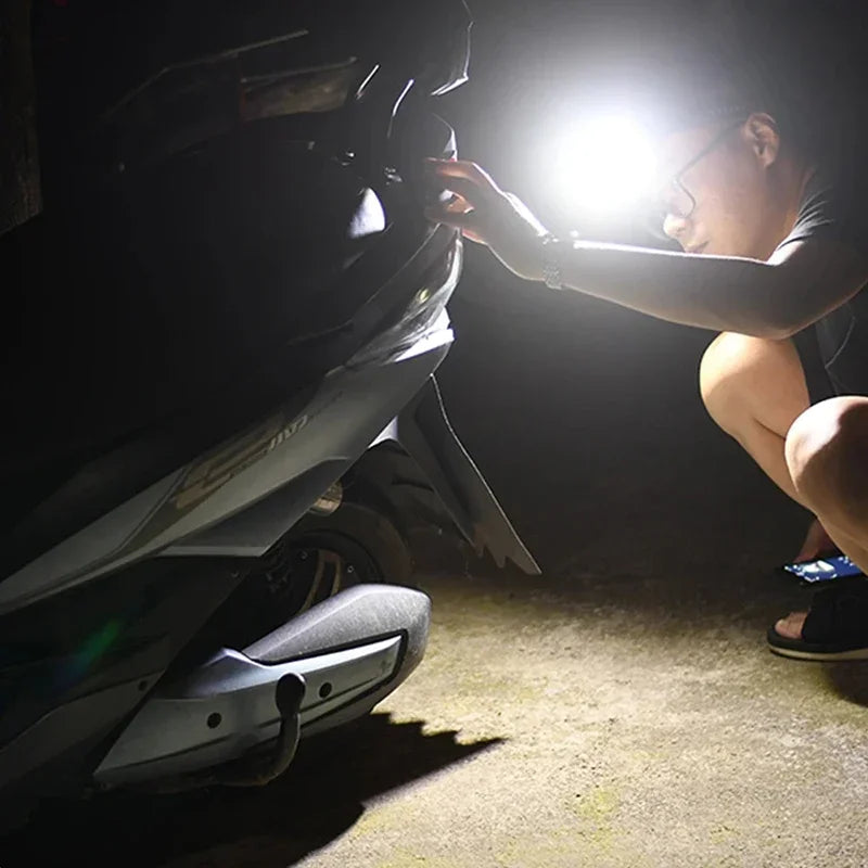 Motion Sensor LED Headlamp – COB Light