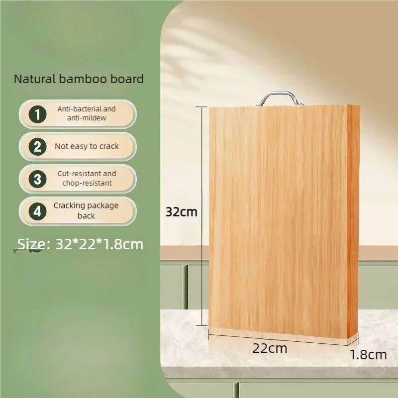 Bamboo Rectangular Solid Wood Cutting Board