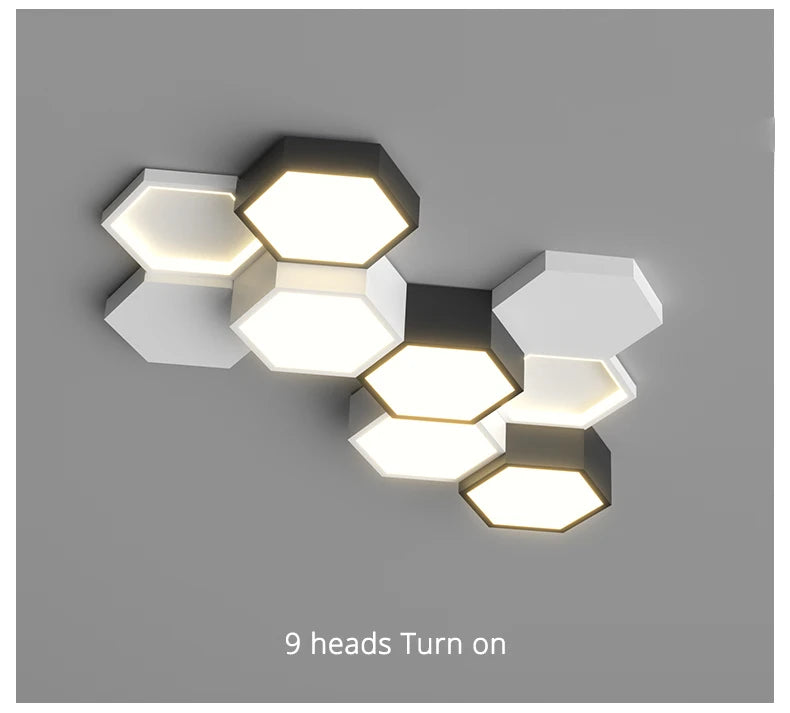 Luxurious LED Chandelier – Living Room Ceiling Light