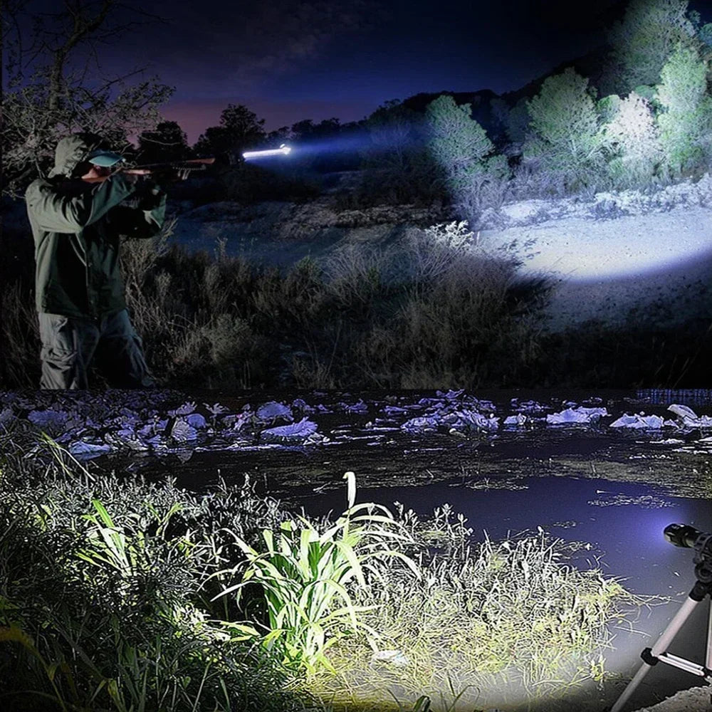 Zoomable LED Flashlight – 5 Modes