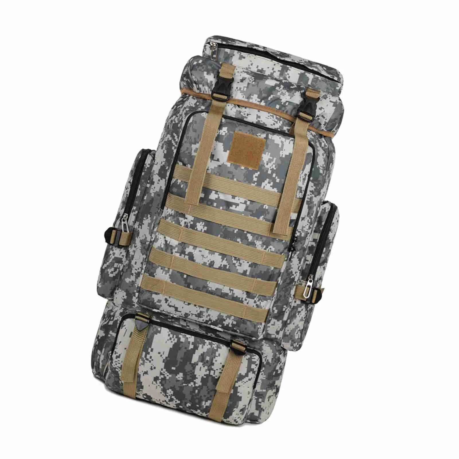 Large Capacity Camo Hiking Backpack