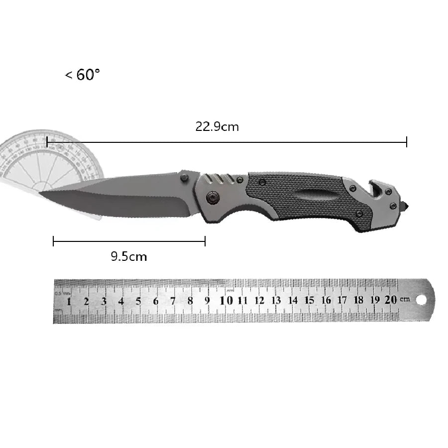 Multifunctional Outdoor Survival Folding Knife