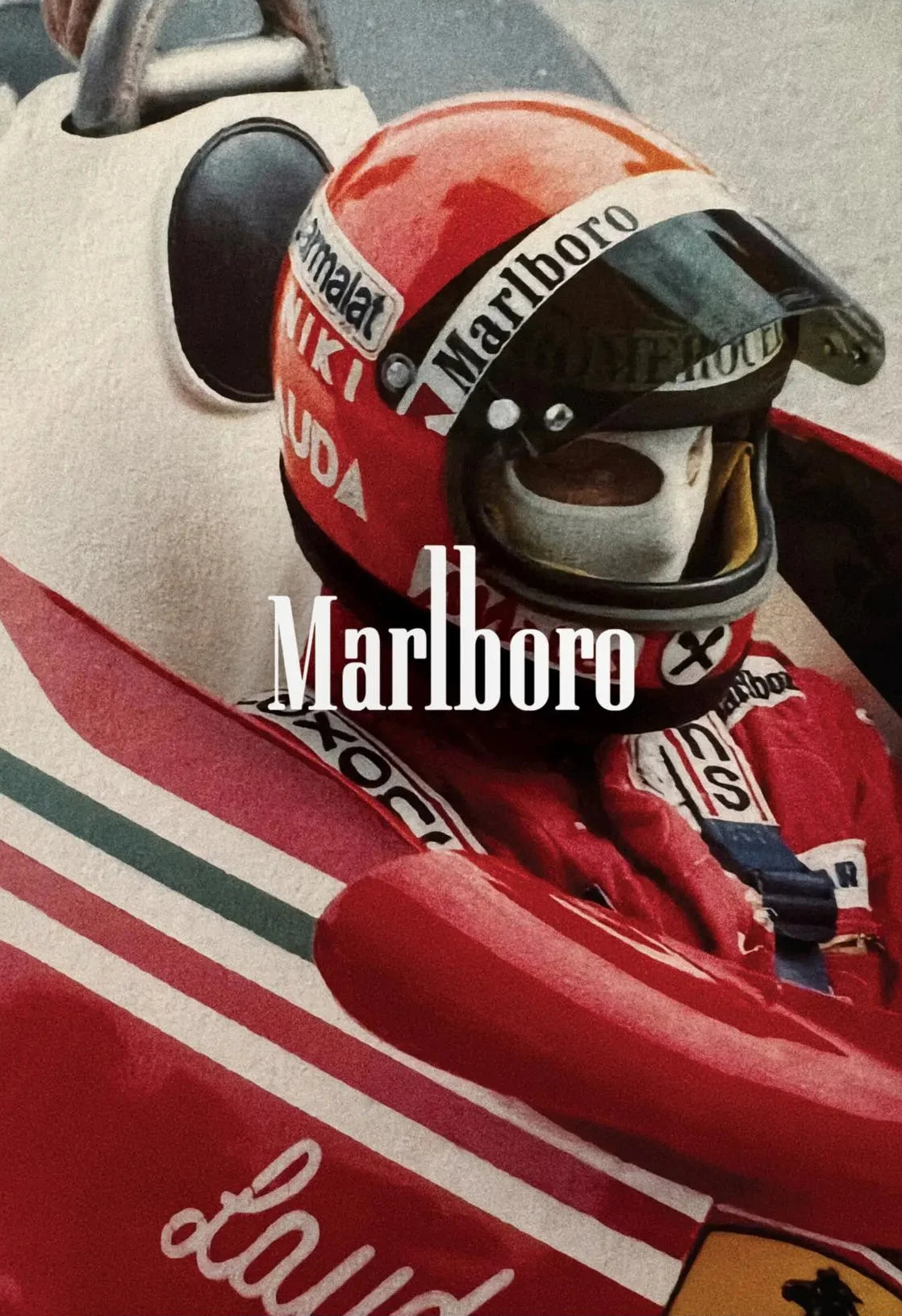 Vintage Monaco Racing Car Canvas Poster