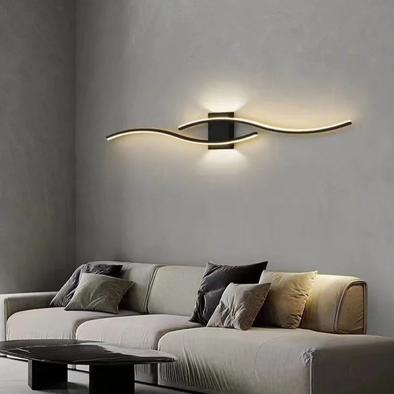 LED Strip Wall Lamp – TV Background & Living Room