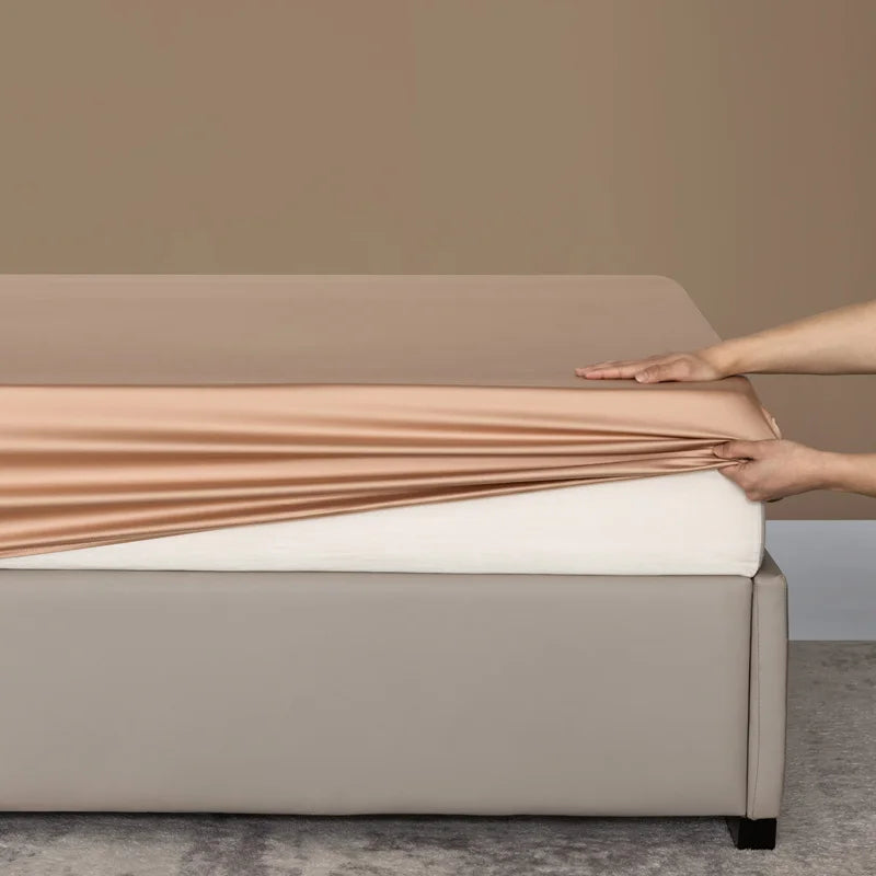 Organic Bamboo Silky Fitted Bed Sheet