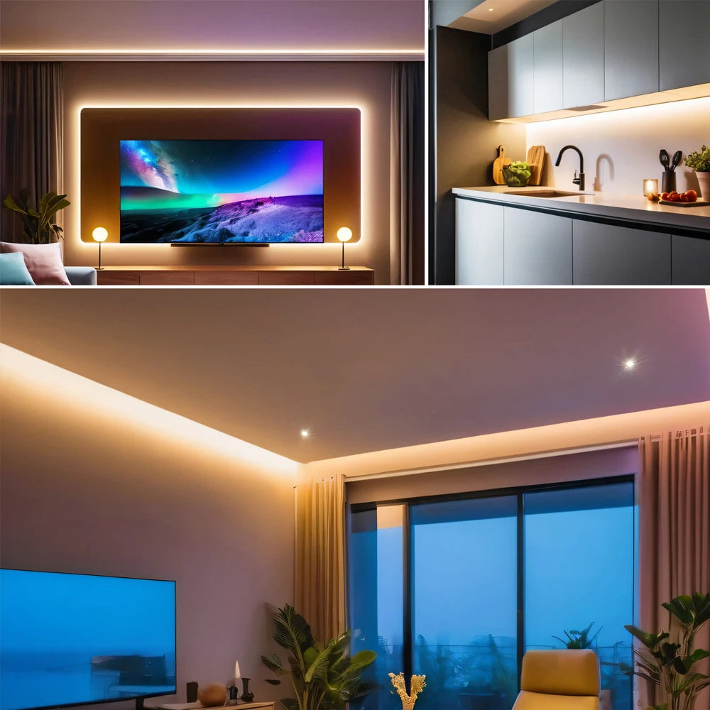 220V Flexible Adhesive LED Strip Light