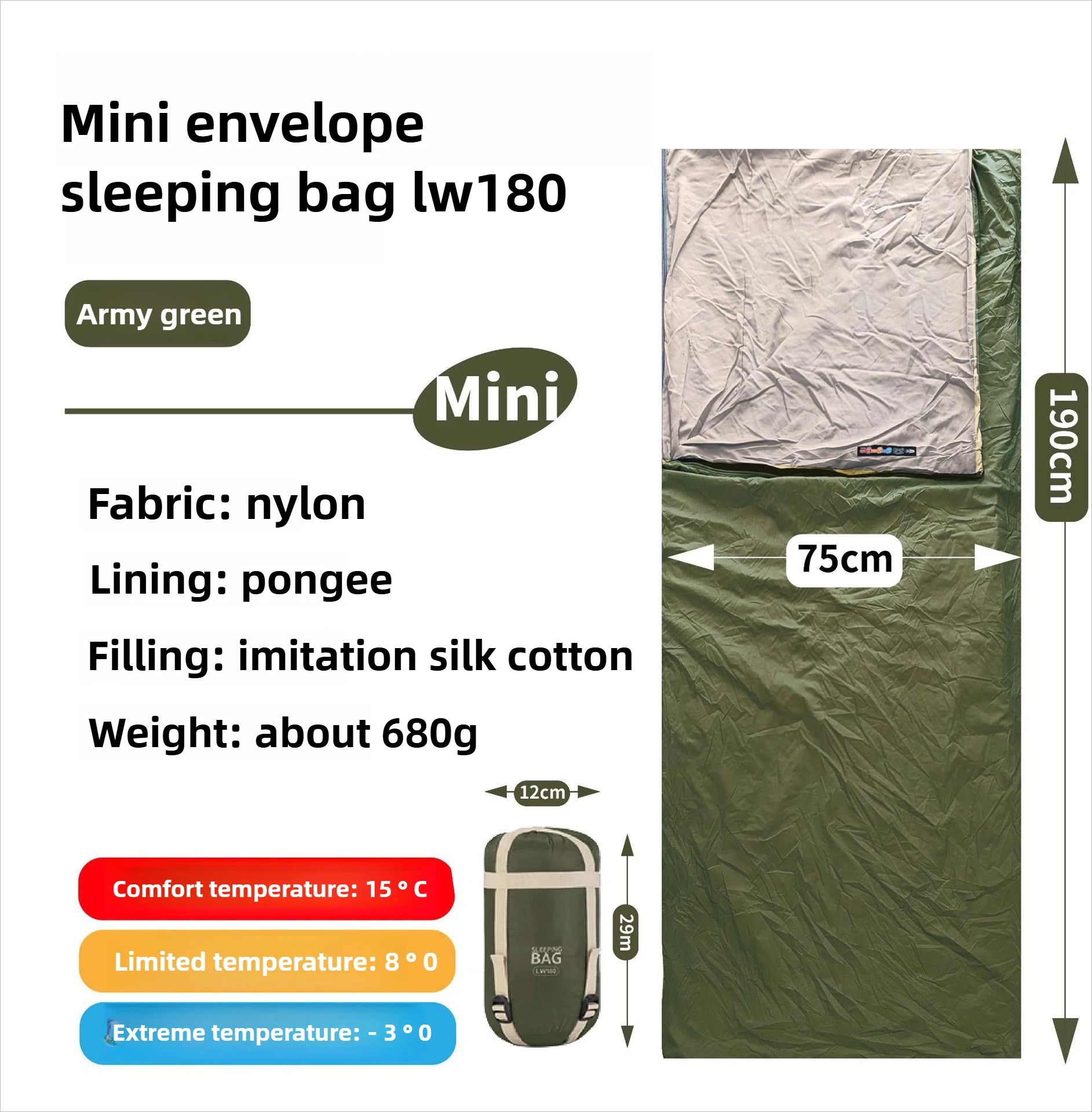 Mini Adult Sleeping Bag