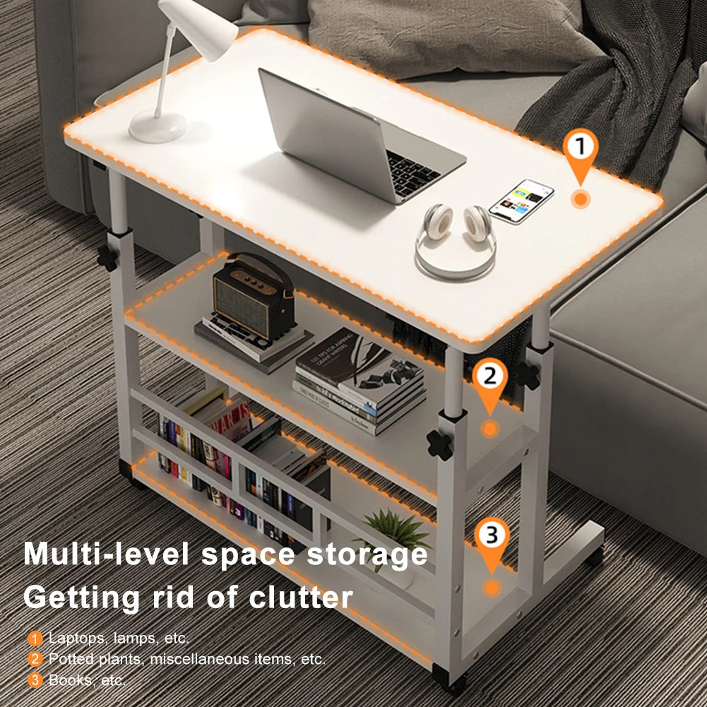 Liftable Minimalist Bedside Computer Desk