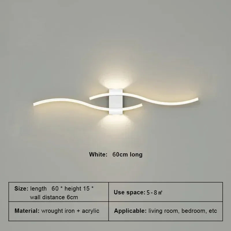 LED Strip Wall Lamp – TV Background & Living Room