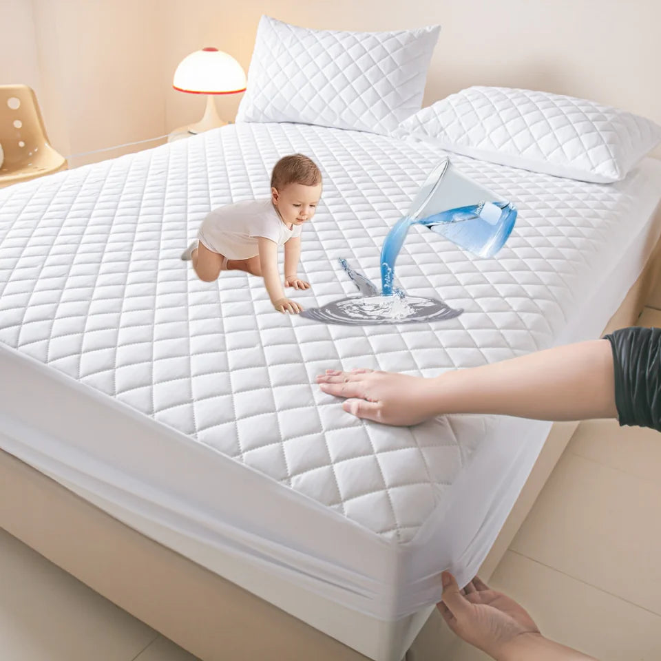 Waterproof Thick Mattress Cover – All Sizes