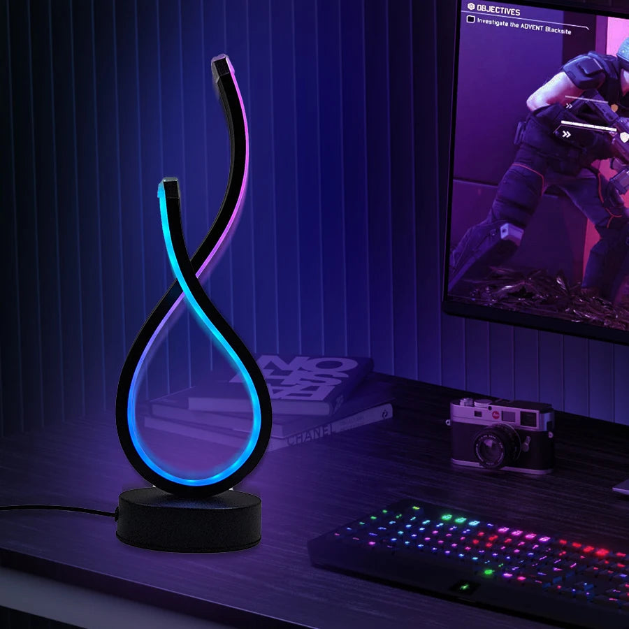 Modern USB LED Desk Lamp