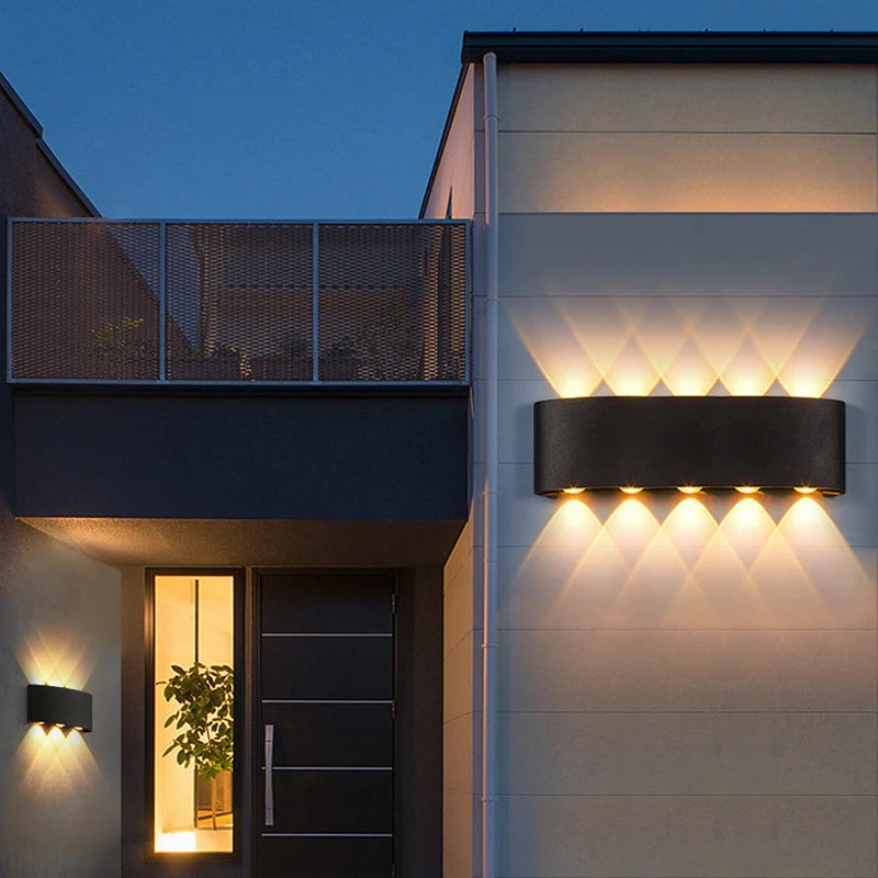 Up & Down LED Wall Light – Indoor & Outdoor Waterproof