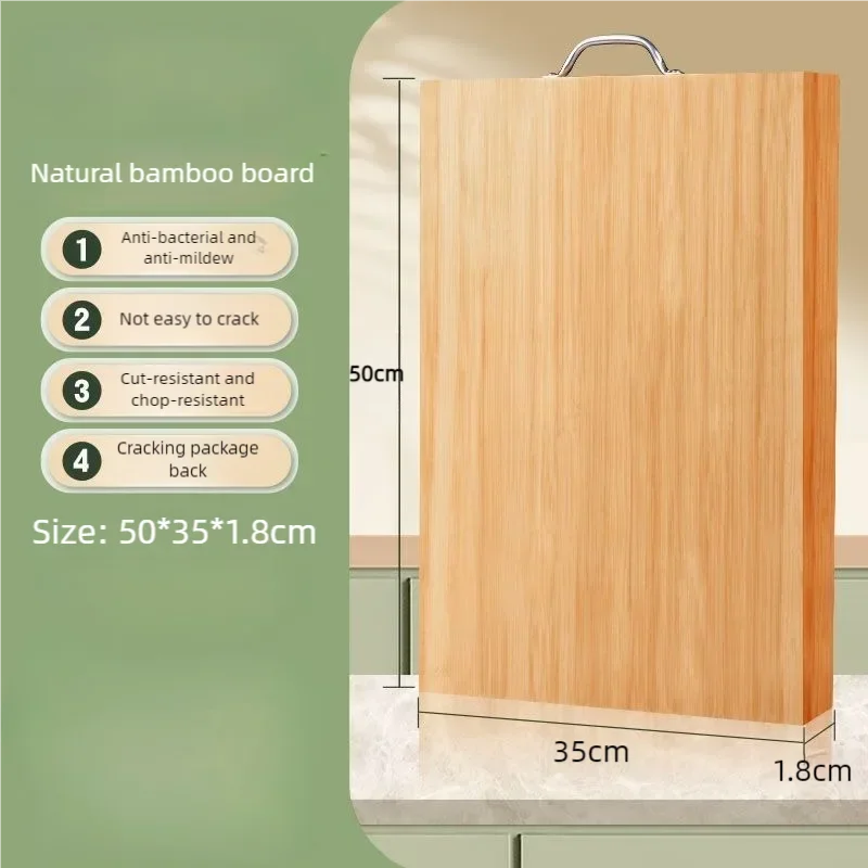 Bamboo Rectangular Solid Wood Cutting Board