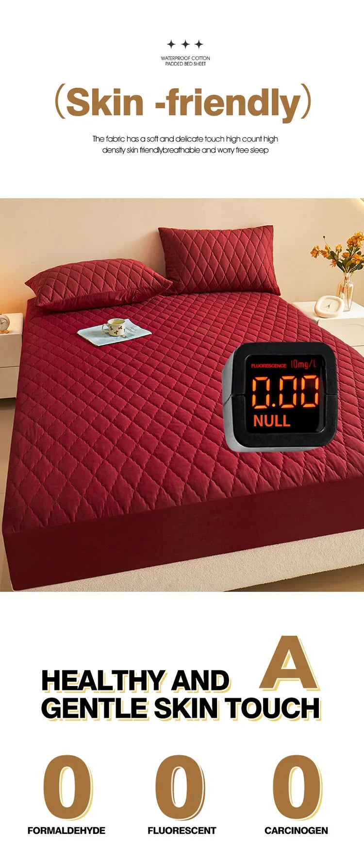 Waterproof Thick Mattress Cover – All Sizes