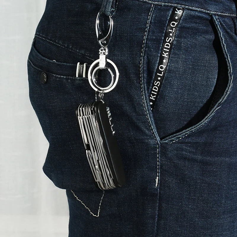 Stainless Steel Folding Multitool Pocket Knife