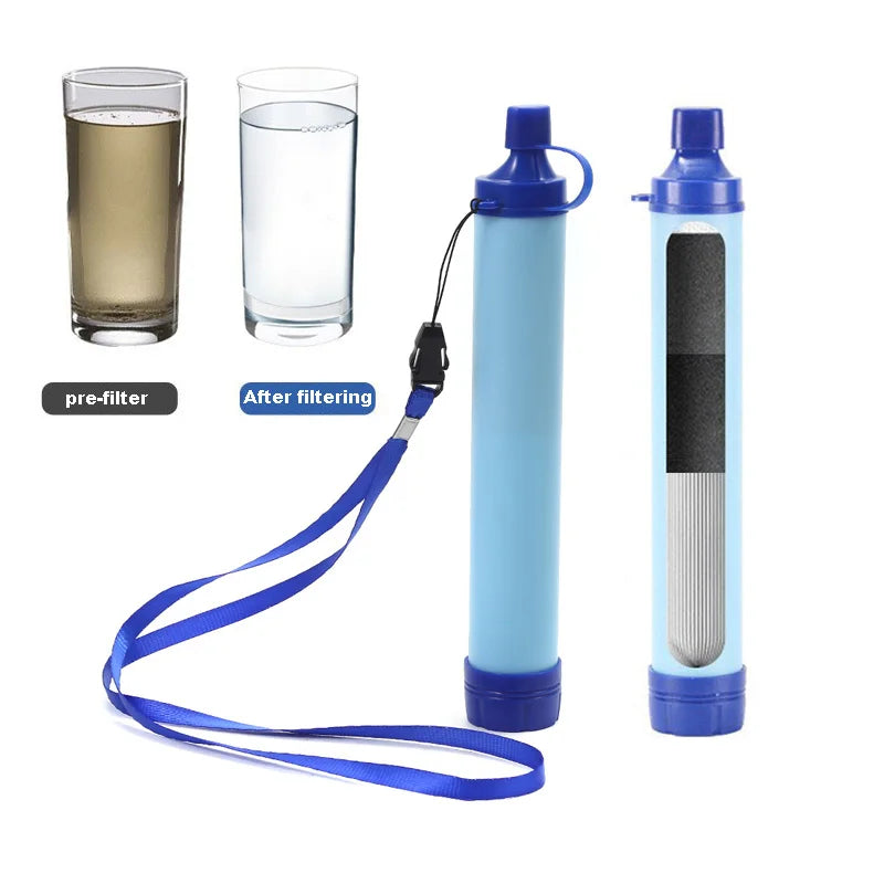 4-Stage Survival Water Purifier Straw