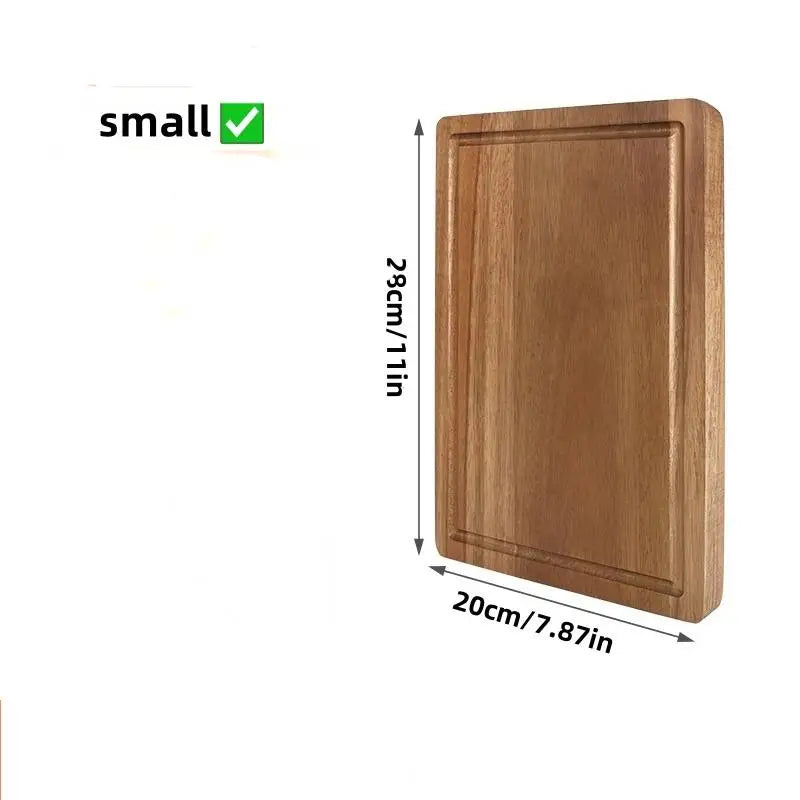 Beech & Walnut Wooden Chopping Block