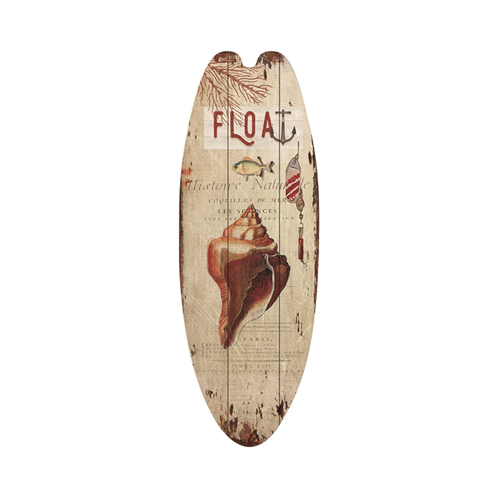 Wooden Surfboard Wall Sign